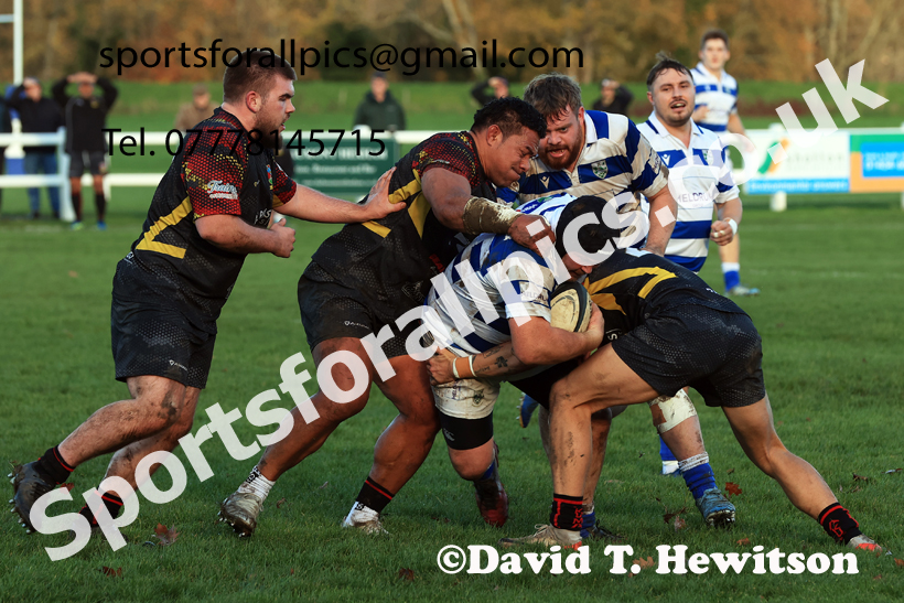 Tynedale v Hull, Saurday, November 8th, 2025. Photo: David T. Hewitson/Sports for All Pics